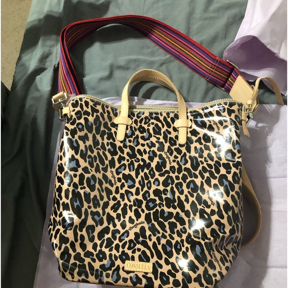 Consuela blue jaq sling bag